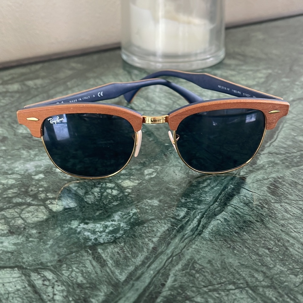 Ray Ban 3016-M Clubmaster Unisex Sunglasses